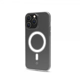 Celly iPhone 15 Pro Max Skal GELSKINMAG MagSafe Transparent