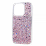 iPhone 15 Pro Max Skal Glitterpaljetter Rosa