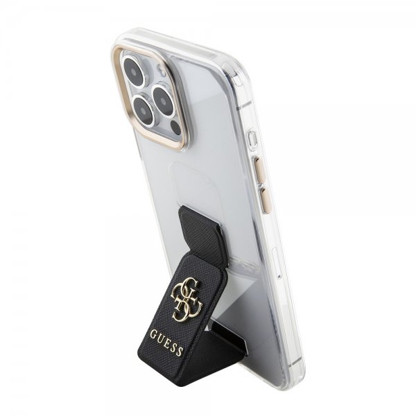Guess iPhone 15 Pro Max Skal Grip Stand Clear Transparent