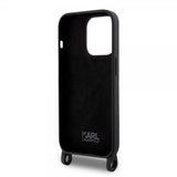 Karl Lagerfeld iPhone 15 Pro Max Skal Ikonik Crossbody Svart