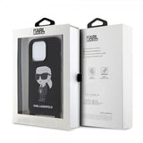 Karl Lagerfeld iPhone 15 Pro Max Skal Ikonik Crossbody Svart