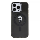 Karl Lagerfeld iPhone 15 Pro Max Skal Ikonik MagSafe Svart