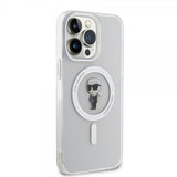Karl Lagerfeld iPhone 15 Pro Max Skal Ikonik MagSafe Transparent