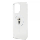 Karl Lagerfeld iPhone 15 Pro Max Skal Ikonik MagSafe Transparent