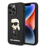 Karl Lagerfeld iPhone 15 Pro Max Skal Ikonik NFT Svart