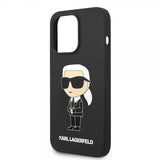 Karl Lagerfeld iPhone 15 Pro Max Skal Ikonik NFT Svart