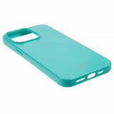 Mercury iPhone 15 Pro Max Skal Jelly Glitter Cyan