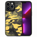 iPhone 15 Pro Max Skal Kamouflage Gul