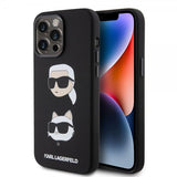 Karl Lagerfeld iPhone 15 Pro Max Skal Karl & Choupette Svart