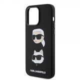 Karl Lagerfeld iPhone 15 Pro Max Skal Karl & Choupette Svart