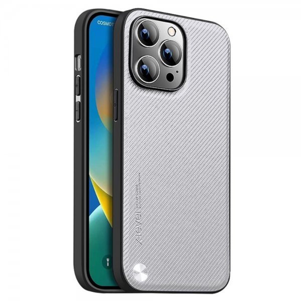 X-Level iPhone 15 Pro Max Skal Kevlar II Series Grå