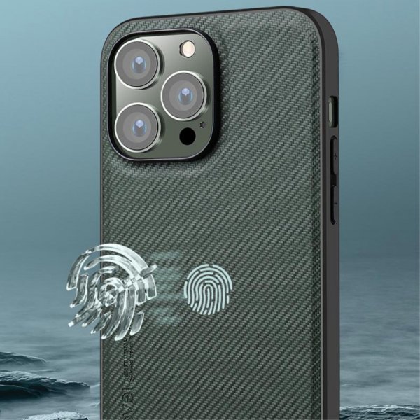 X-Level iPhone 15 Pro Max Skal Kevlar II Series Grå