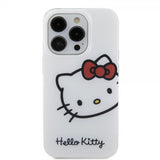 Hello Kitty iPhone 15 Pro Max Skal Kitty Logo Vit