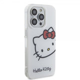 Hello Kitty iPhone 15 Pro Max Skal Kitty Logo Vit
