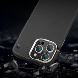 X-Level iPhone 15 Pro Skal Lädertextur MagSafe Blå