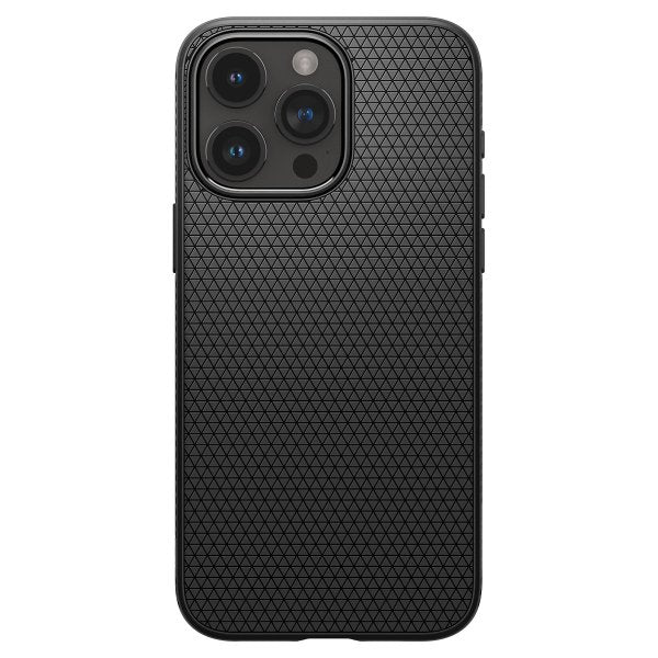 Spigen iPhone 15 Pro Max Skal Liquid Air Matte Black