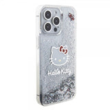 Hello Kitty iPhone 15 Pro Max Skal Liquid Glitter Translucent