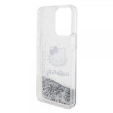 Hello Kitty iPhone 15 Pro Max Skal Liquid Glitter Translucent