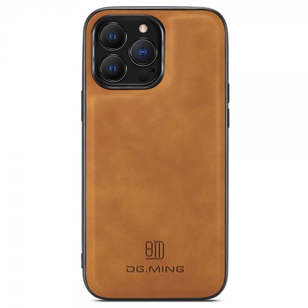 Dg.Ming iPhone 15 Pro Max Skal M2 Series Löstagbar Korthållare Brun