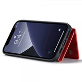 Dg.Ming iPhone 15 Pro Max Skal M2 Series Löstagbar Korthållare Röd