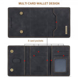 Dg.Ming iPhone 15 Pro Max Skal M2 Series Löstagbar Korthållare Svart
