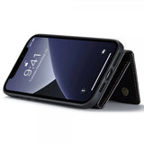 Dg.Ming iPhone 15 Pro Max Skal M2 Series Löstagbar Korthållare Svart