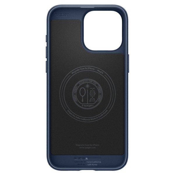 Spigen iPhone 15 Pro Max Skal Mag Armor MagFit Navy Blue