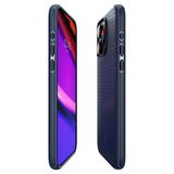 Spigen iPhone 15 Pro Max Skal Mag Armor MagFit Navy Blue