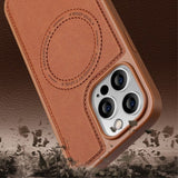 X-Level iPhone 15 Pro Max Skal MagSafe Denim Jacket Grön
