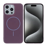 iPhone 15 Pro Max Skal TPU MagSafe Blank Lila
