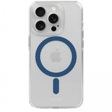 holdit iPhone 15 Pro Max Skal MagSafe Case Denim Blue Transparent