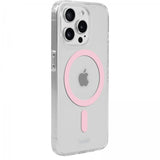 Holdit iPhone 15 Pro Max Skal MagSafe Case Rosa Transparent
