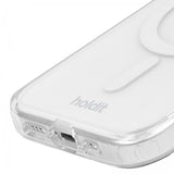 holdit iPhone 15 Pro Max Skal MagSafe Case Vit Transparent