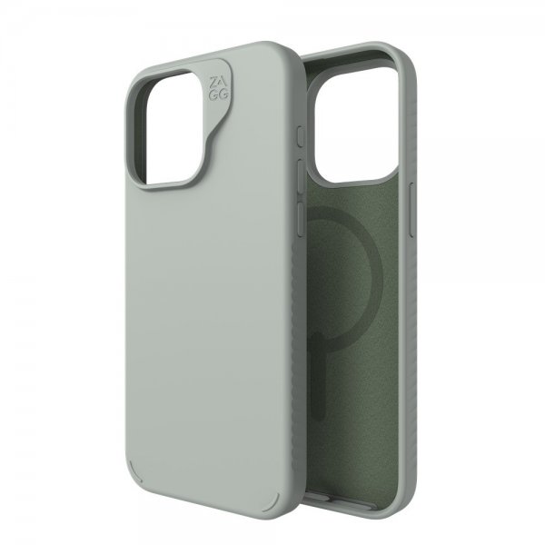 ZAGG iPhone 15 Pro Max Skal Manhattan Snap Sage