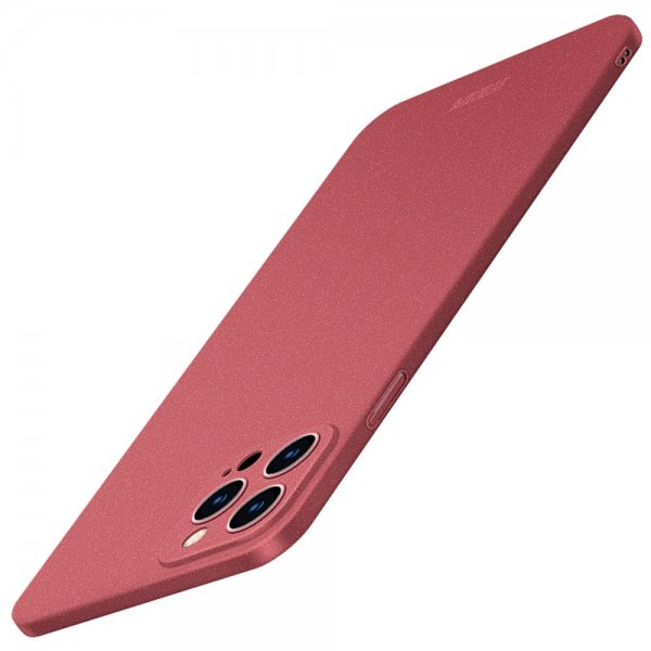 Mofi iPhone 15 Pro Max Skal Matte Shield Röd