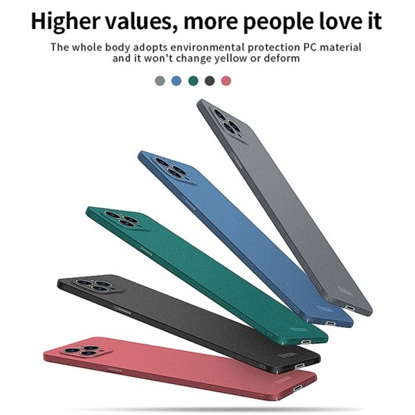 Mofi iPhone 15 Pro Max Skal Matte Shield Röd