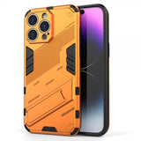iPhone 15 Pro Max Skal med Stativ Orange