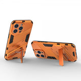 iPhone 15 Pro Max Skal med Stativ Orange