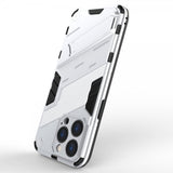 iPhone 15 Pro Max Skal med Stativ Vit