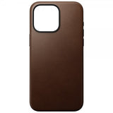 Nomad iPhone 15 Pro Max Skal Modern Leather Case Brun