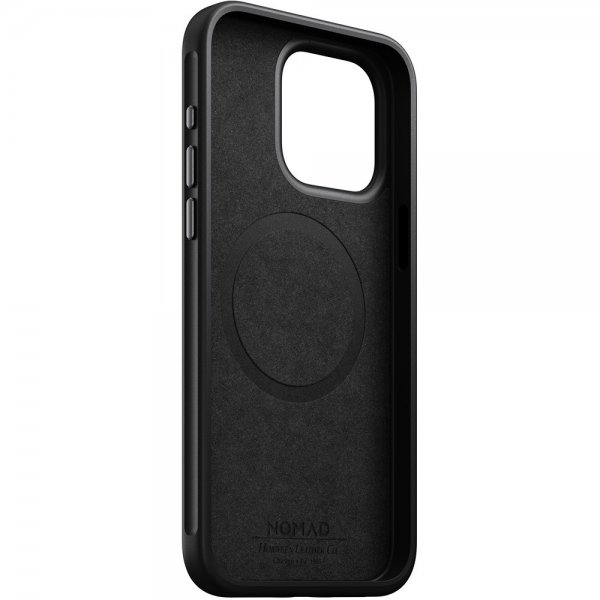 Nomad iPhone 15 Pro Max Skal Modern Leather Case Horween Svart