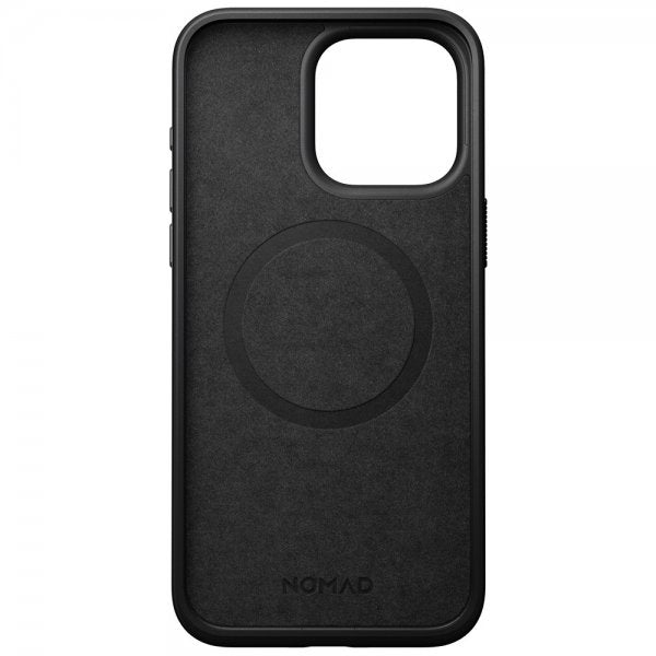Nomad iPhone 15 Pro Max Skal Modern Leather Case Svart