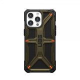 Urban Armor Gear (UAG) iPhone 15 Pro Max Skal Monarch Kevlar Element Green