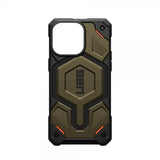 Urban Armor Gear (UAG) iPhone 15 Pro Max Skal Monarch Pro MagSafe Kevlar Element Green