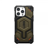 Urban Armor Gear (UAG) iPhone 15 Pro Max Skal Monarch Pro MagSafe Kevlar Element Green