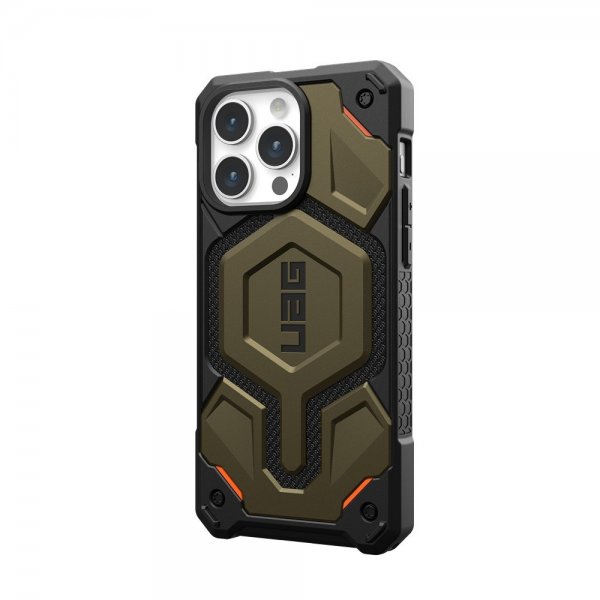 Urban Armor Gear (UAG) iPhone 15 Pro Max Skal Monarch Pro MagSafe Kevlar Element Green