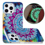 iPhone 15 Pro Max Skal Motiv Blå Mandala