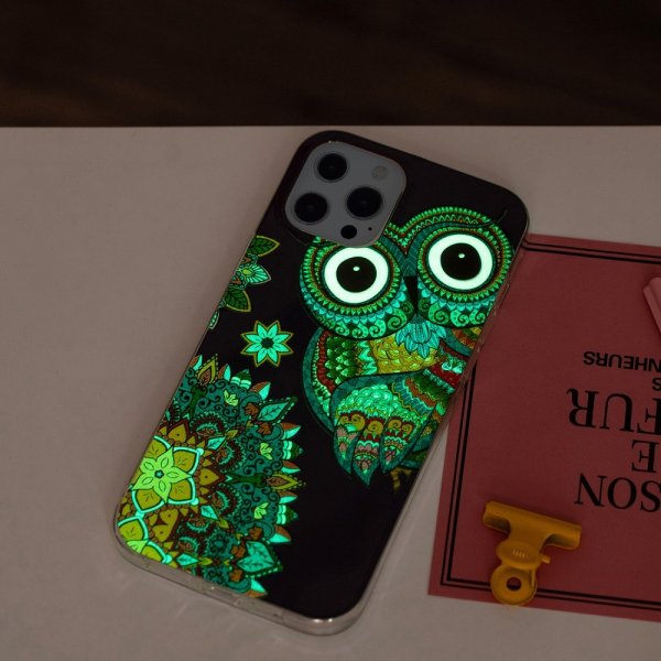 iPhone 15 Pro Max Skal Motiv Blå Uggla