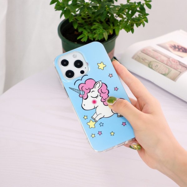 iPhone 15 Pro Max Skal Motiv Enhörning