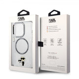 Karl Lagerfeld iPhone 15 Pro Max Skal NFT Karl & Choupette Transparent